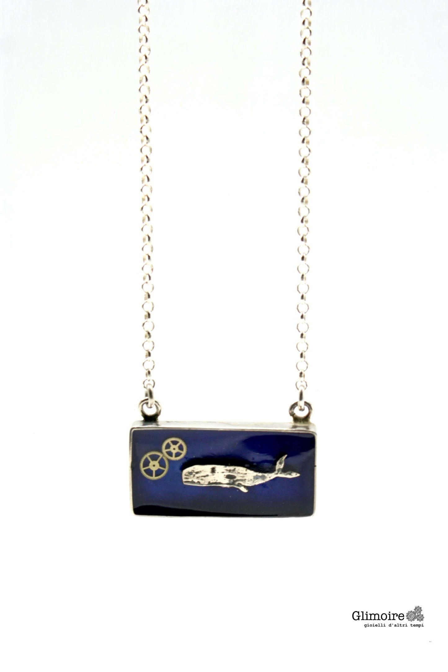 Capodoglio, collana incisa a mano art.370
