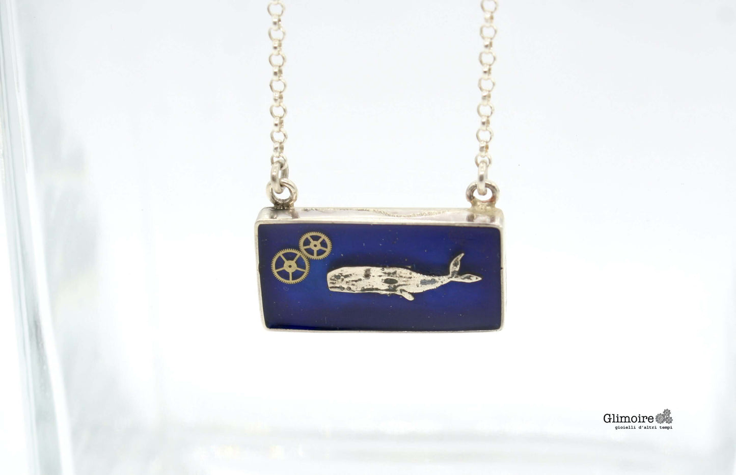 Capodoglio, collana incisa a mano art.370