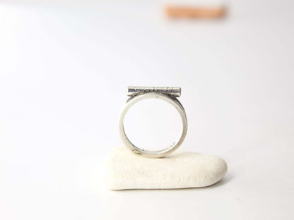 Anello doppio Granato art.413