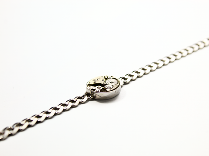 Bracciale con meccanismo di orologio ovale art.415b