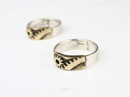 Gears - Anello con ingranaggi art.495