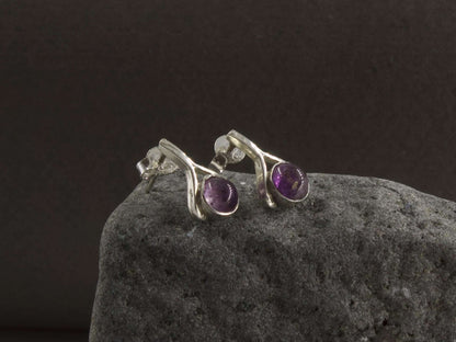 Orecchini a goccia con pietre colorate in argento, eleganti e unici per ogni occasione