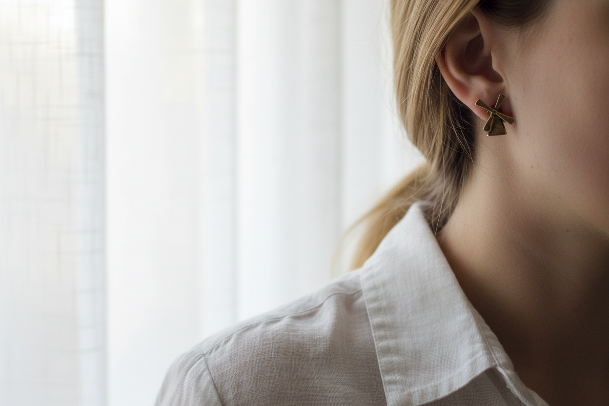 Mulini - Orecchini a perno art.386