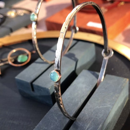 Pietra & Acqua -  Bracciale con Calcedonio art. 443
