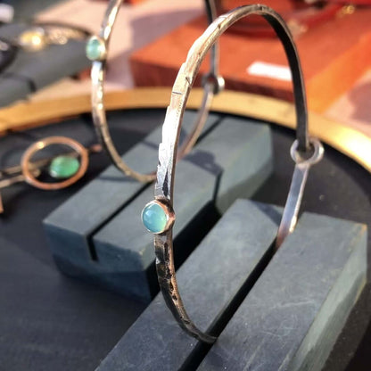 Pietra & Acqua -  Bracciale con Calcedonio art. 443