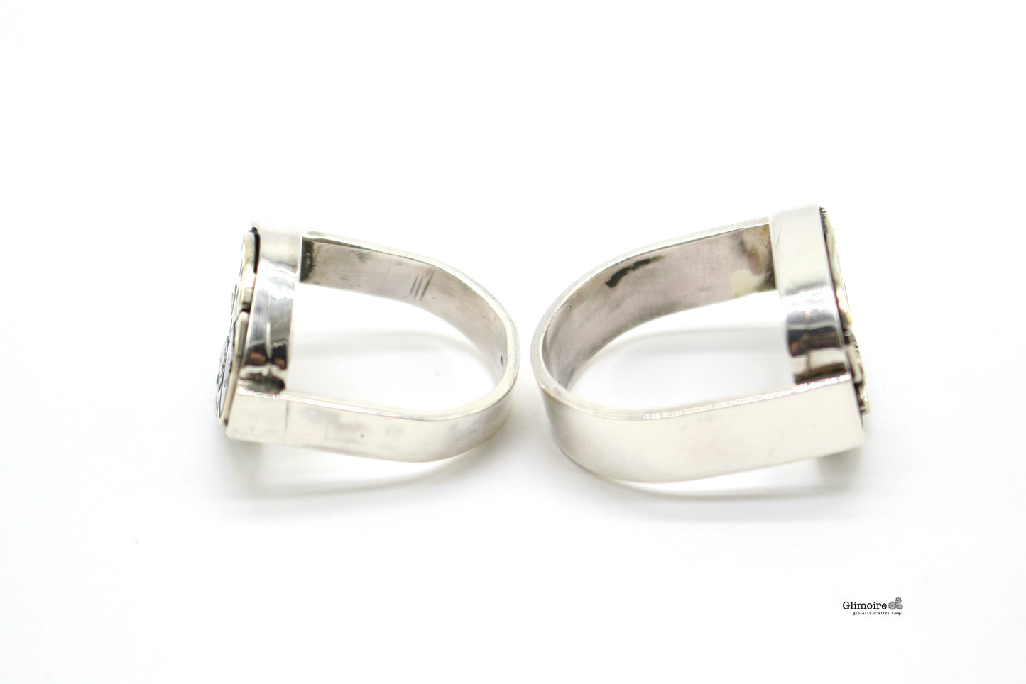 Serie Esaquadro - Anello con movimento di orologio art.342