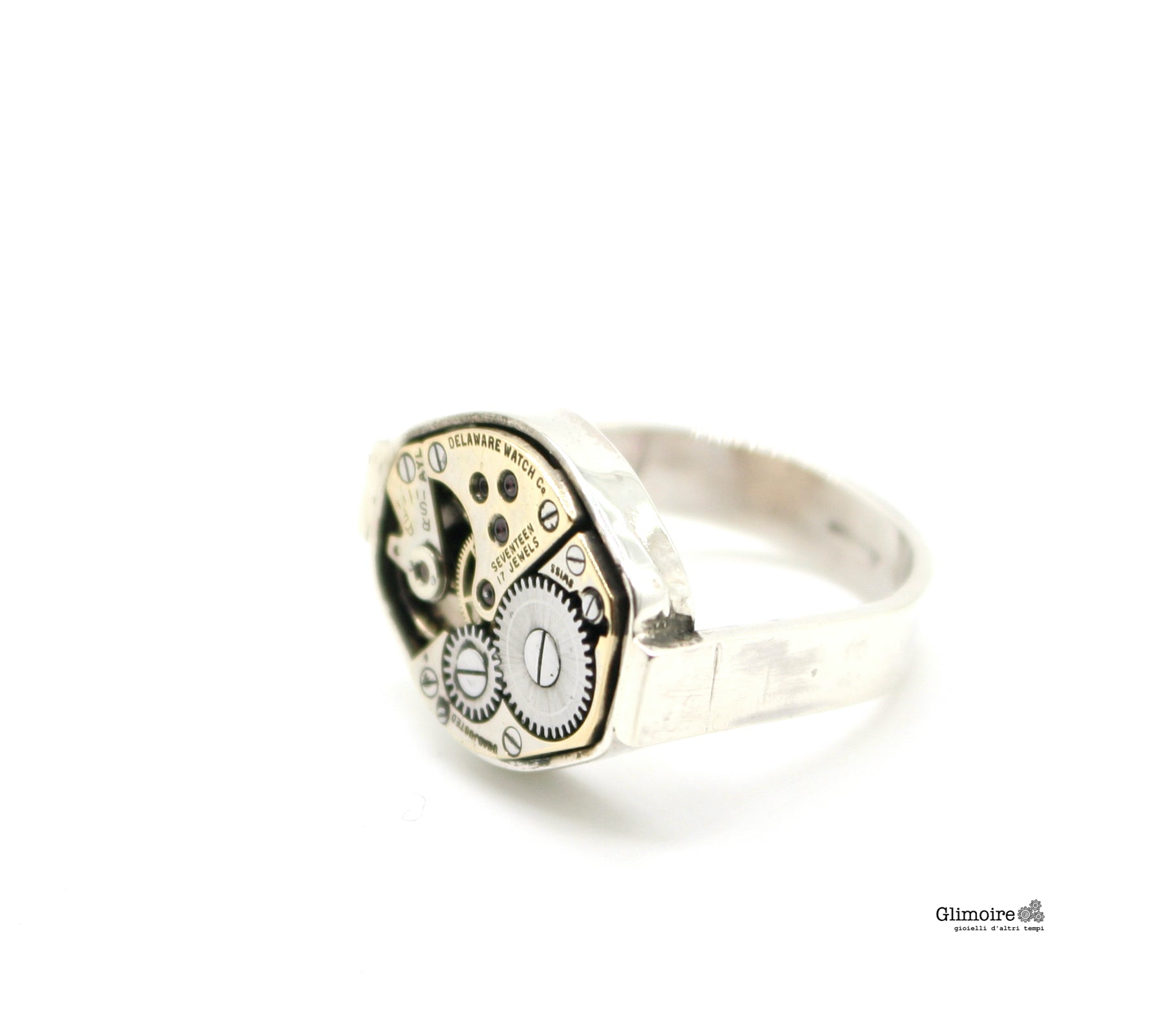 Serie Esaquadro - Anello con movimento di orologio art.342 Rombo