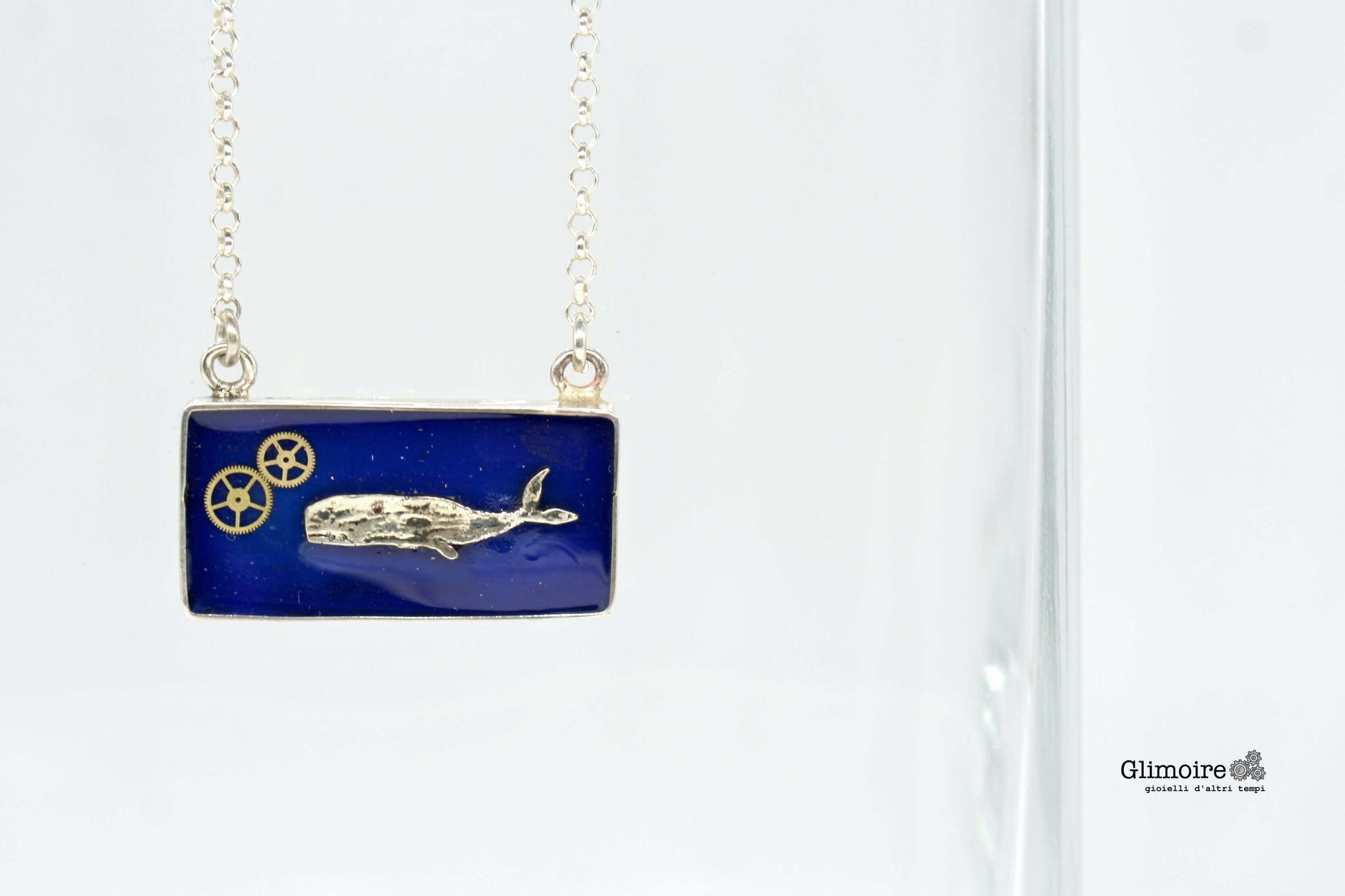 Capodoglio, collana incisa a mano art.370