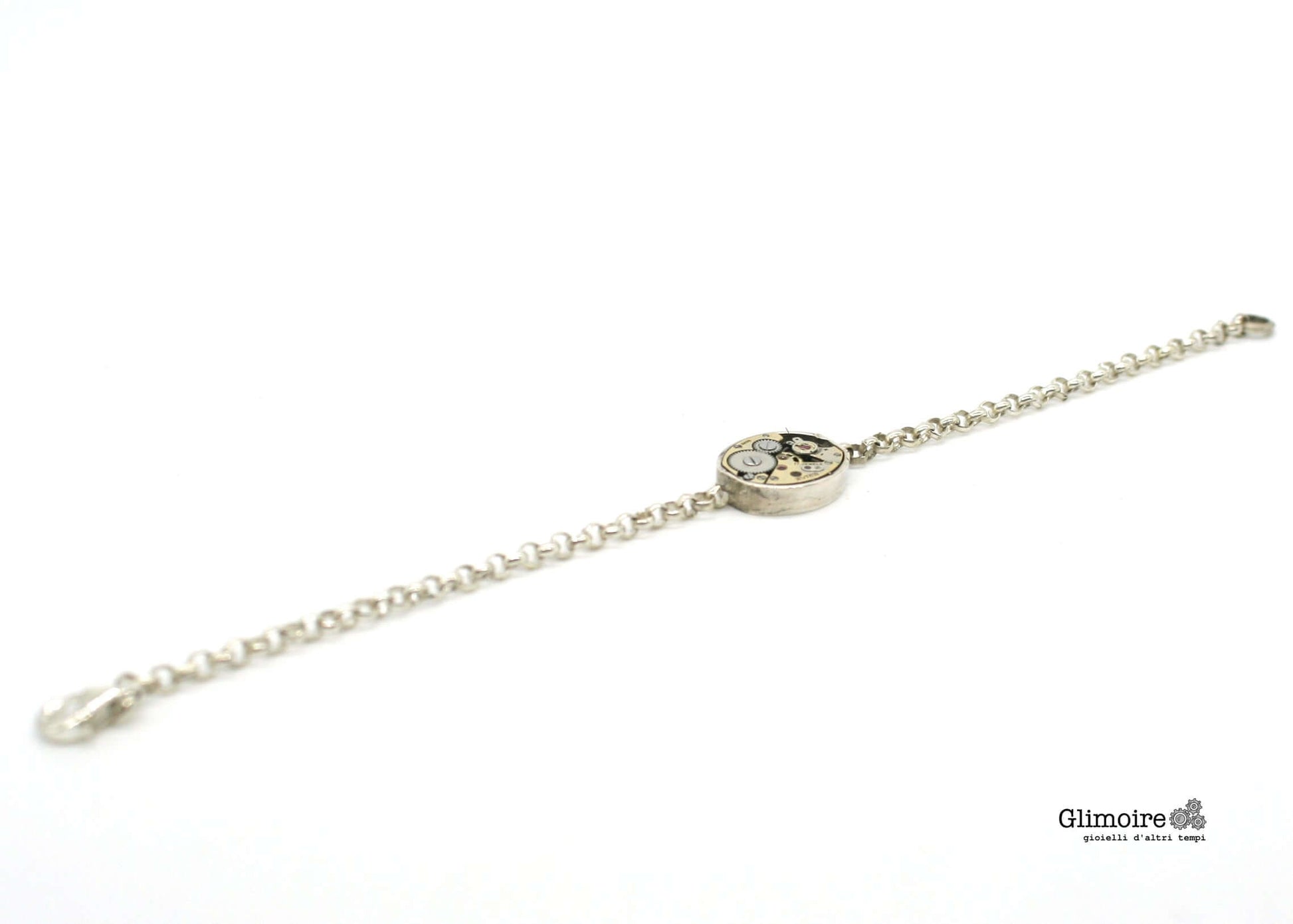 Rolò - Bracciale con meccanismo di orologio rombo art.372