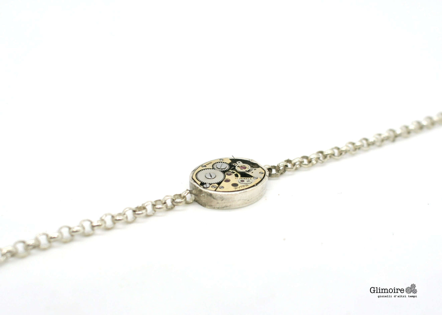 Rolò - Bracciale con meccanismo di orologio rombo art.372