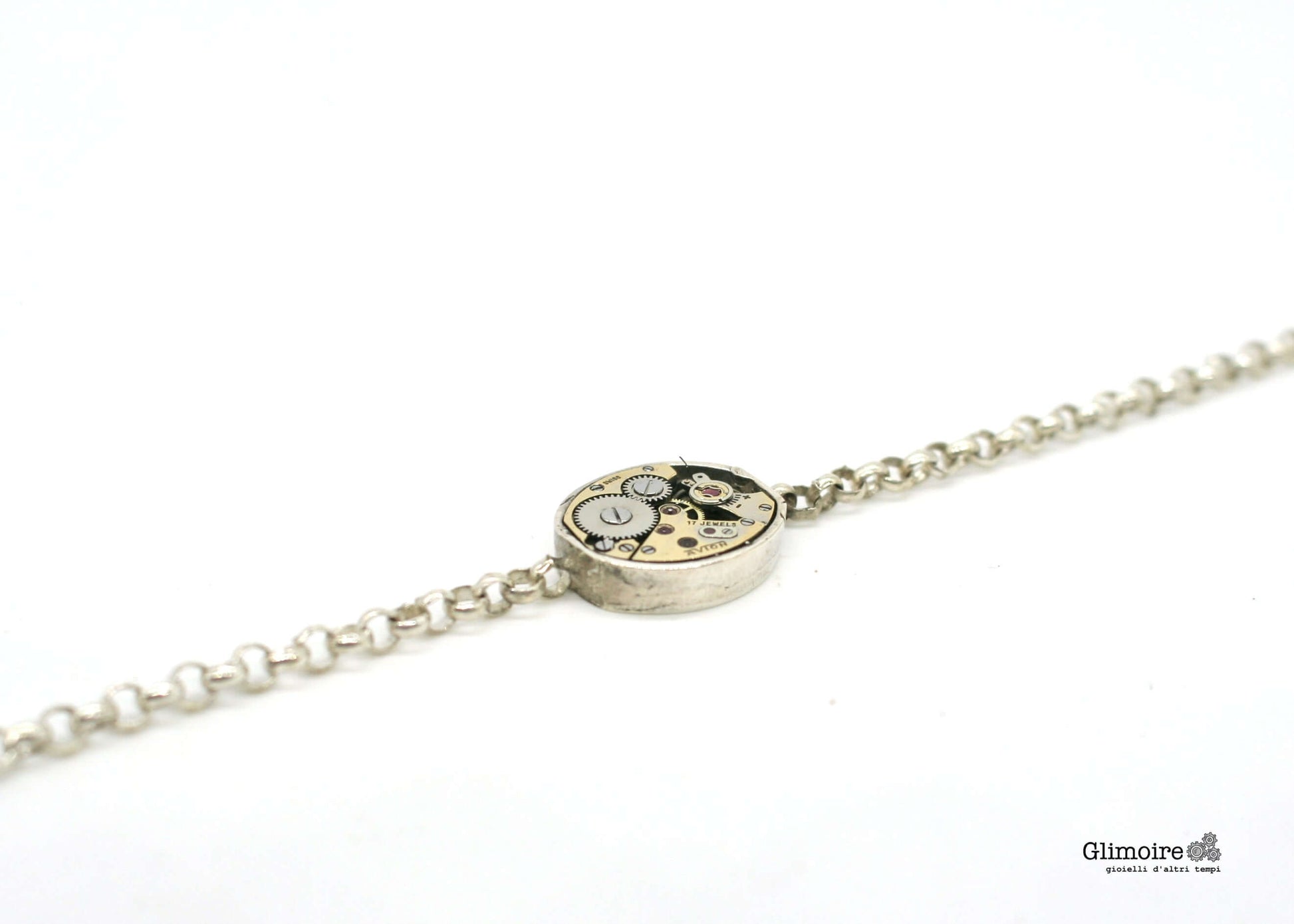Rolò - Bracciale con meccanismo di orologio rombo art.372