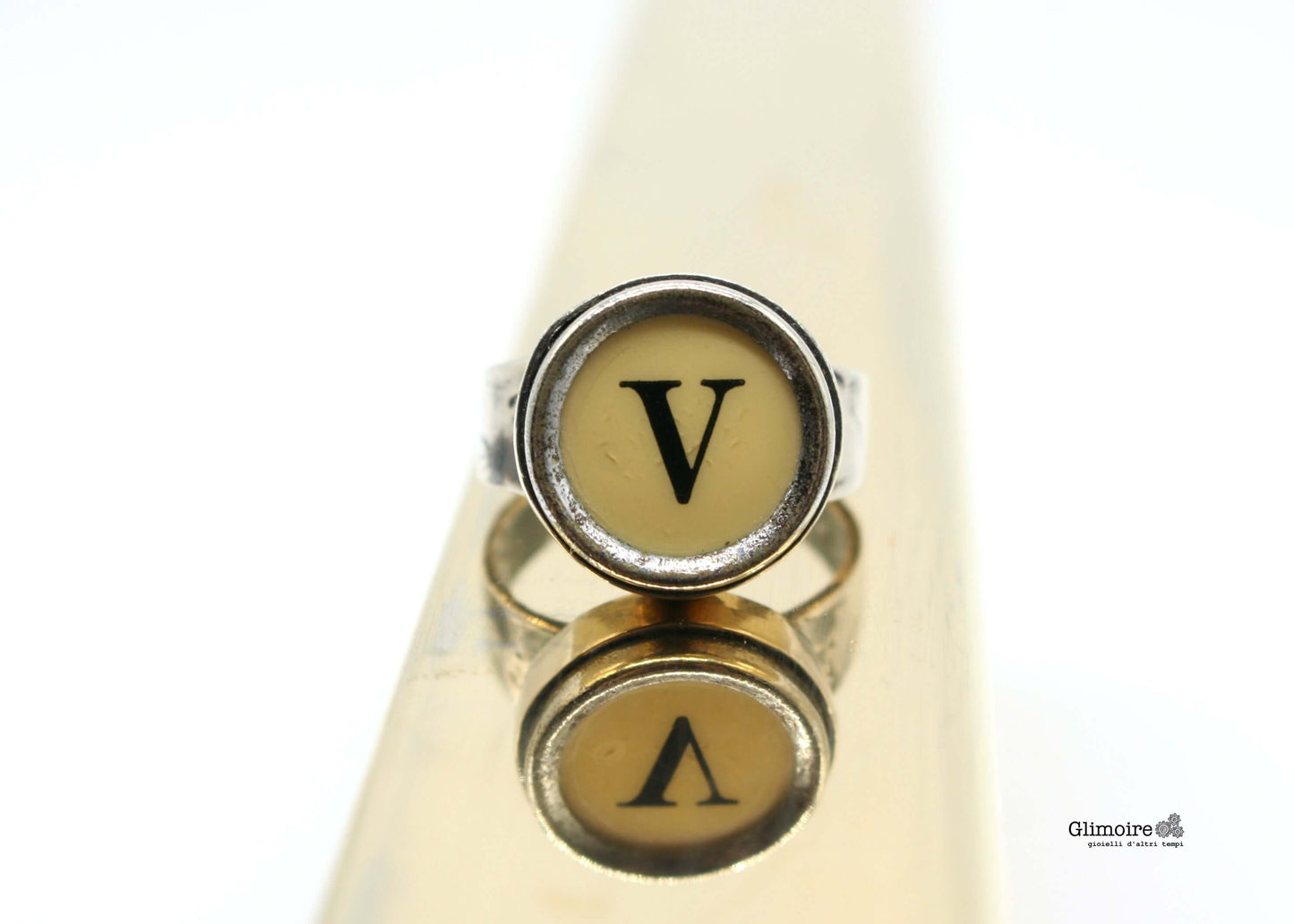 Anello tasto - Caratteri personalizzati 
