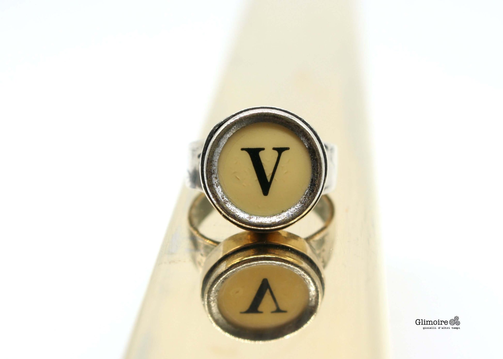 Anello tasto - Caratteri personalizzati 