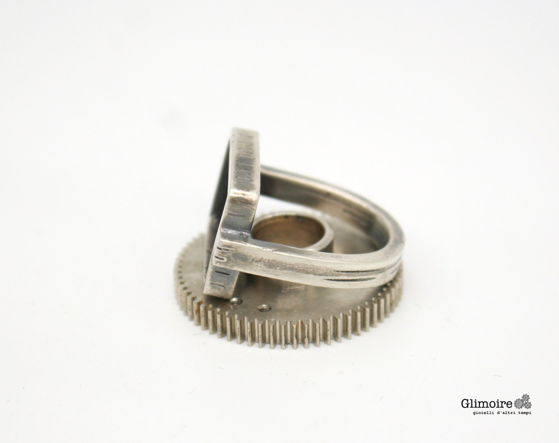 Anello industrial rettangolare- forze e attrito - anello con ingranaggi art.313 - Glimoire