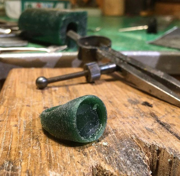 Types - Anello a scudo in argento art.302